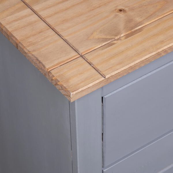 vidaXL Μπουφές 135 x 40 x 80 εκ. από Μασίφ Ξύλο Πεύκου Σειρά Panama