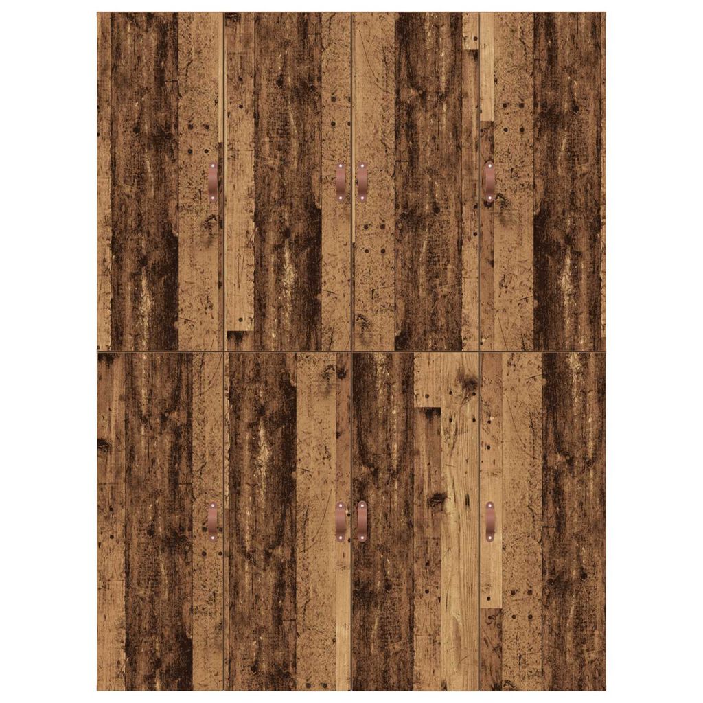 vidaXL Κρεβάτι Αποθήκευσης από Παλιό Ξύλο 160 x 200 cm