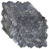 vidaXL &Pi;έ&tau;&rho;&epsilon;&sigmaf; Pebble &Gamma;&kappa;&rho;&iota; 30 x 30 cm &Pi;έ&tau;&rho;&epsilon;&sigmaf; &Pi;&omicron;&tau;&alpha;&mu;&omicron;ύ
