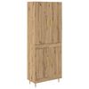 vidaXL Highboard Artisan Oak 69,5 x 34 x 180 &epsilon;&kappa;. &Epsilon;&pi;&epsilon;&xi;&epsilon;&rho;&gamma;&alpha;&sigma;&mu;έ&nu;&omicron; &Xi;ύ&lambda;&omicron;