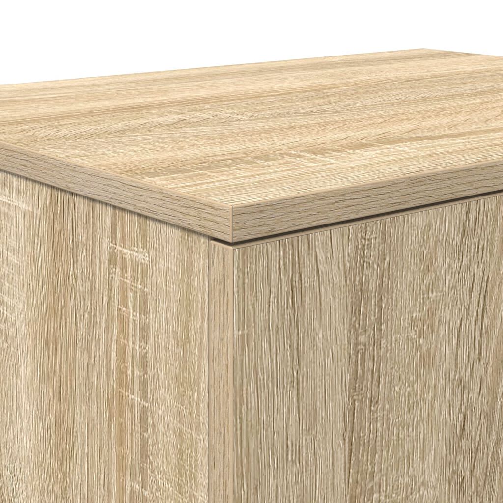 vidaXL Ντουλάπα Αποθήκευσης Σονομά Οξιά 103x41x40 εκ. Ξύλινη Κατασκευή