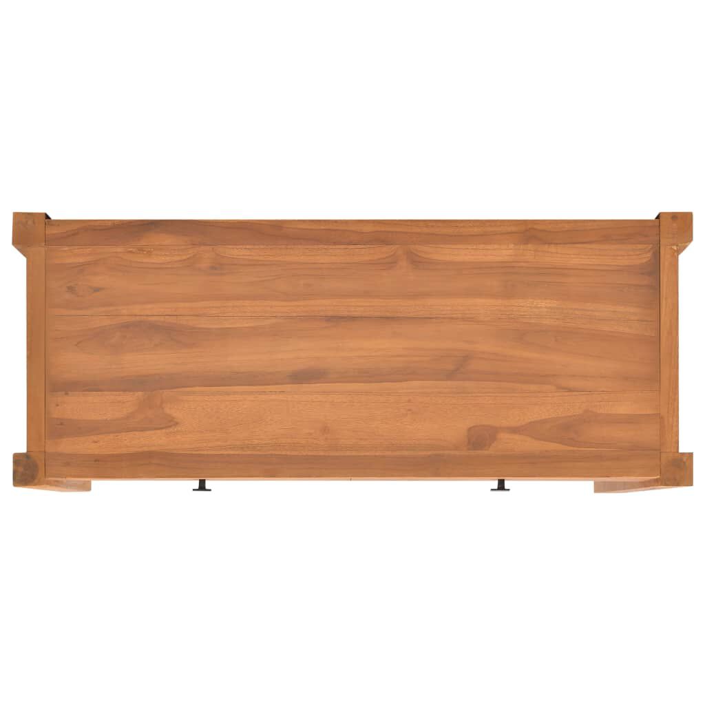 vidaXL Έπιπλο Τηλεόρασης 100 x 40 x 45 εκ. από Ανακυκλωμένο Ξύλο Teak