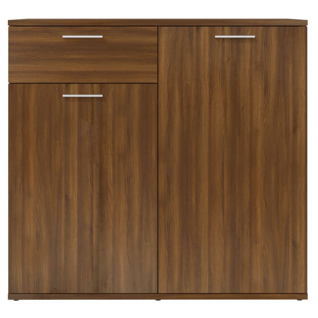 vidaXL Ντουλάπι Καφέ Δρυς 80 x 36 x 75 εκ. Επεξεργασμένο Ξύλο