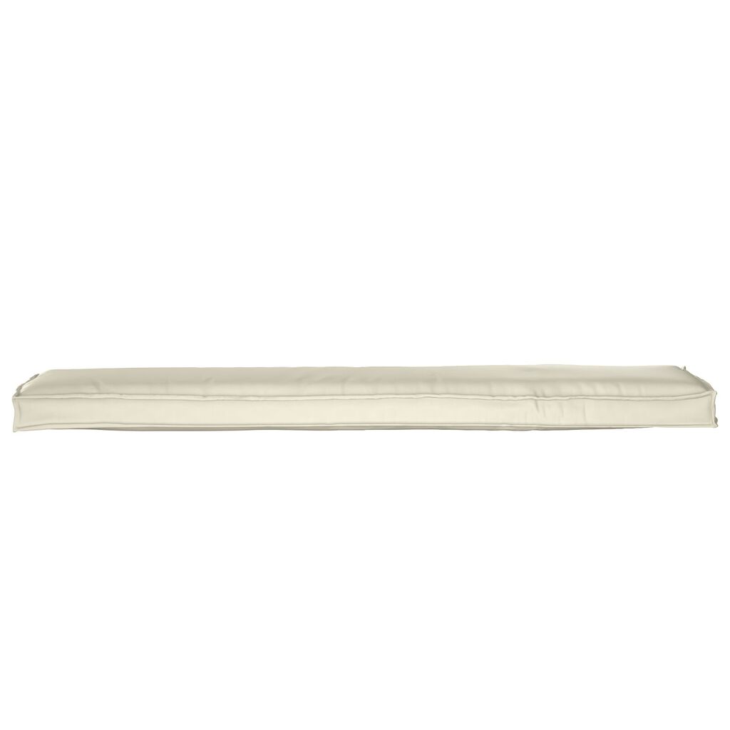 vidaXL Μαξιλάρια Παλέτας για Παγκάκι 2 τμχ Κρεμ 180x40x8 εκ. Ύφασμα Oxford