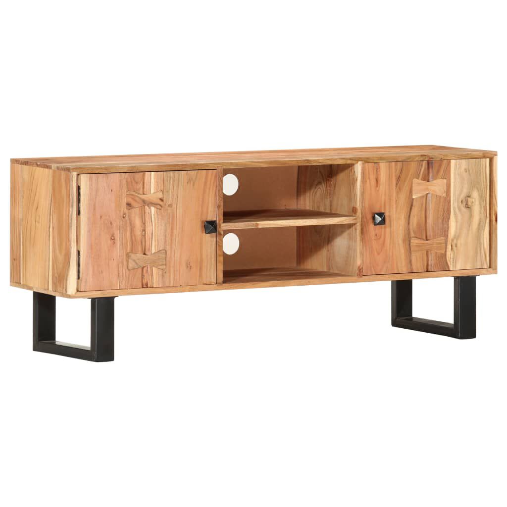 vidaXL Έπιπλο Τηλεόρασης 118 x 30 x 45 εκ. από Μασίφ Ξύλο Ακακίας