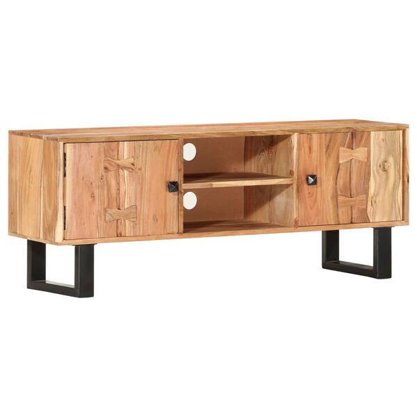 vidaXL Έπιπλο Τηλεόρασης 118 x 30 x 45 εκ. από Μασίφ Ξύλο Ακακίας
