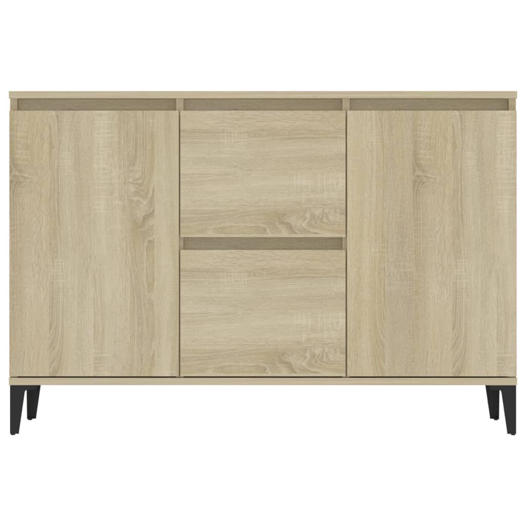vidaXL Μπουφές Sonoma Δρυς 102 x 35 x 70 εκ. από Επεξεργασμένο Ξύλο