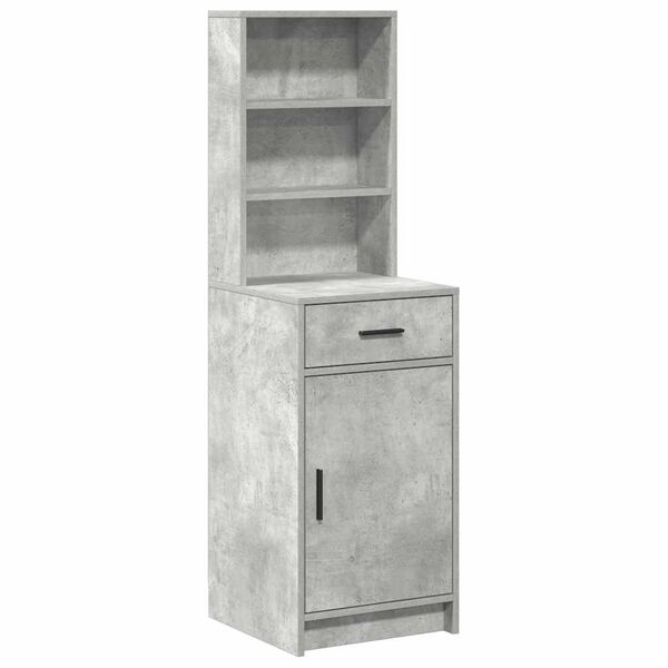vidaXL Highboard &Sigma;&kappa;&upsilon;&rho;ό&delta;&epsilon;&mu;&alpha; &Gamma;&kappa;&rho;&iota; 40 x 40,5 x 135 &epsilon;&kappa;. &Epsilon;&pi;&epsilon;&xi;&epsilon;&rho;&gamma;&alpha;&sigma;&mu;έ&nu;&omicron; &xi;ύ&lambda;&omicron;