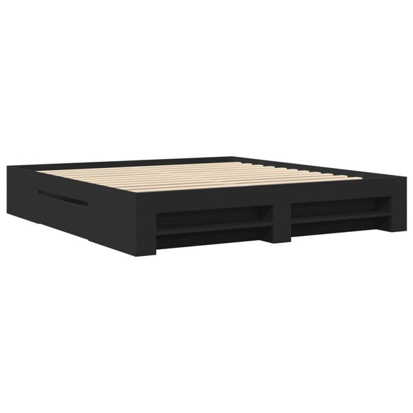 vidaXL Πλαίσιο κρεβατιού χωρίς στρώμα 180x200 εκ. Επεξεργασμένο Ξύλο