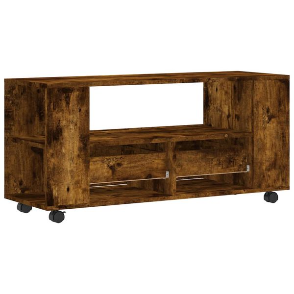 vidaXL Έπιπλο Τηλεόρασης Καπνιστή Δρυς 102x34,5x43 εκ. Επεξ. Ξύλο