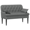 vidaXL Love seat &mu;&epsilon; &kappa;&omicron;&upsilon;&mu;&pi;&iota;ά &Sigma;&kappa;&omicron;ύ&rho;&omicron; &Gamma;&kappa;&rho;&iota; 111 x 68 x 80 &epsilon;&kappa;. Ύ&phi;&alpha;&sigma;&mu;&alpha;