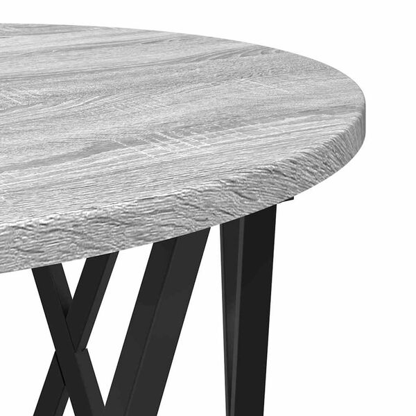 vidaXL Κομοδίνο Μονάδας 3 pcs Γκρι sonoma 53 x 53 x 40 cm