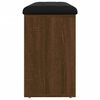 vidaXL Παπουτσοθήκη Καφέ Δρυς 102x32x50 εκ. από Επεξεργασμένο Ξύλο