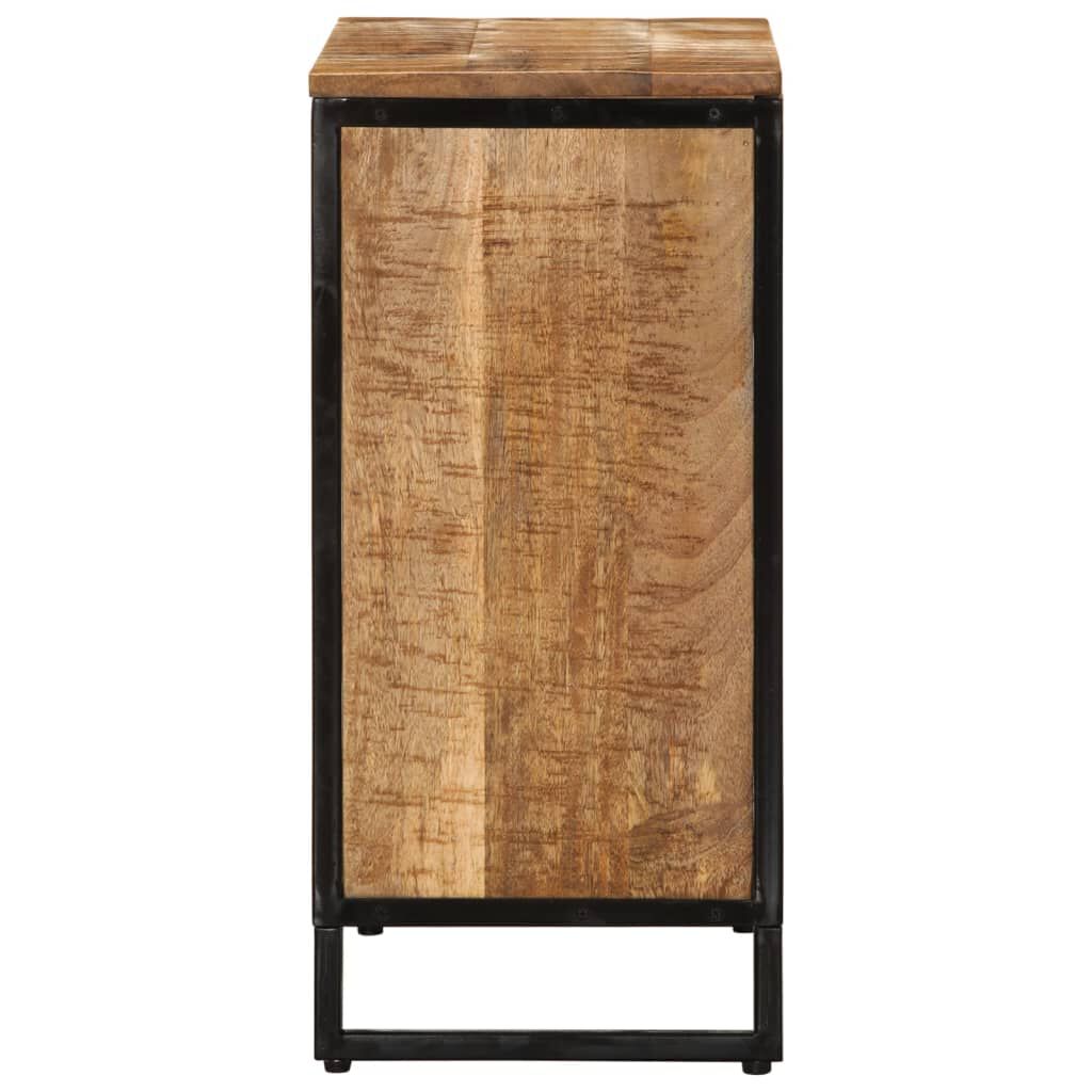 vidaXL Ραφιέρα Κρασιών για 9 Μπουκάλια 55x33x70 εκ. Μασίφ Ξύλο Μάνγκο