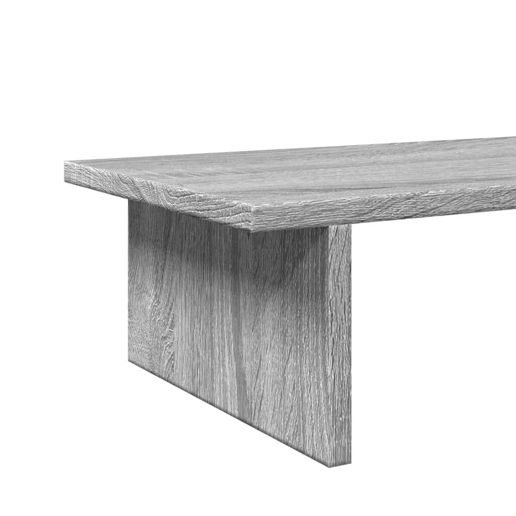 vidaXL Βάση Οθόνης Γκρι Sonoma 50x27x15 εκ. από Επεξεργασμένο Ξύλο