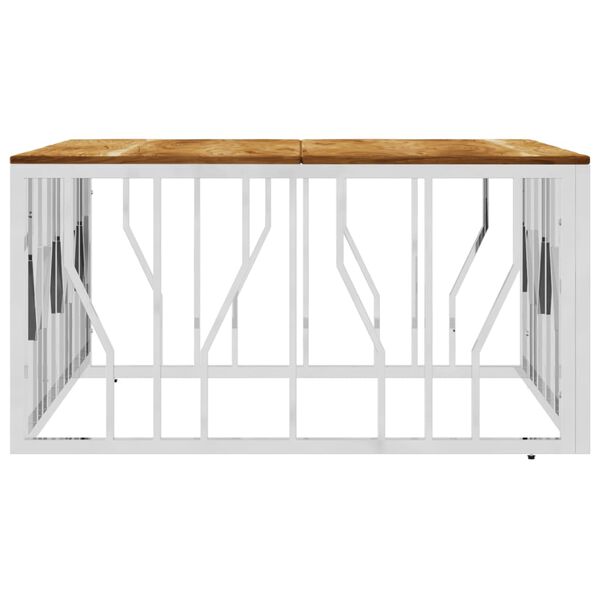 vidaXL &Tau;&rho;&alpha;&pi;&epsilon;&zeta;ά&kappa;&iota; &Sigma;&alpha;&lambda;&omicron;&nu;&iota;&omicron;ύ &Alpha;&sigma;&eta;&mu;ί &Alpha;&nu;&omicron;&xi;&epsilon;ί&delta;&omega;&tau;&omicron; &Alpha;&tau;&sigma;ά&lambda;&iota; & &Mu;&alpha;&sigma;ί&phi; &Xi;ύ&lambda;&omicron; &Alpha;&kappa;&alpha;&kappa;ί&alpha;&sigmaf;