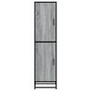 vidaXL Highboard Grey Sonoma Κατασκευασμένο ξύλο και μέταλλο