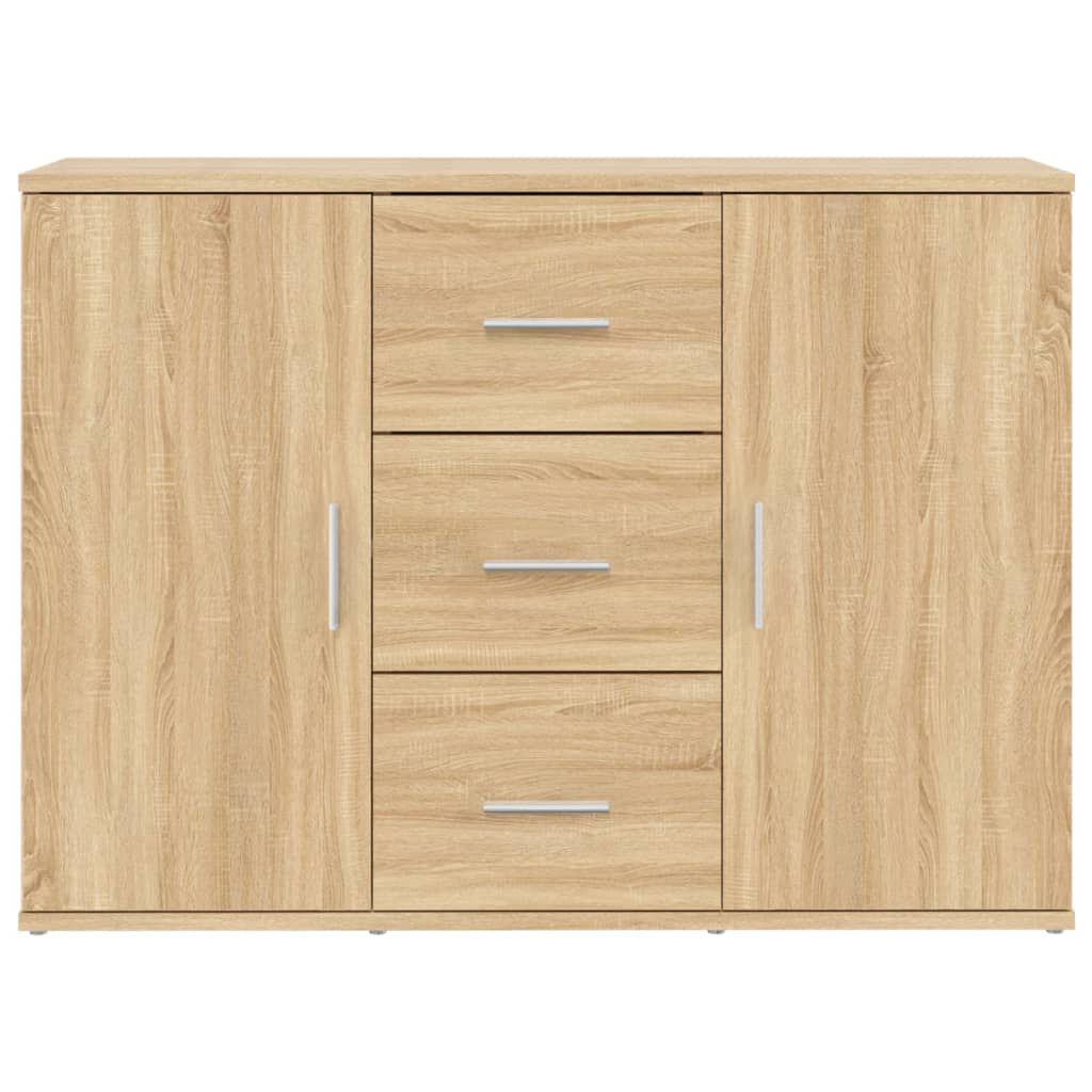 vidaXL Μπουφές Sonoma Δρυς 91x29,5x65 εκ. από Επεξεργασμένο Ξύλο
