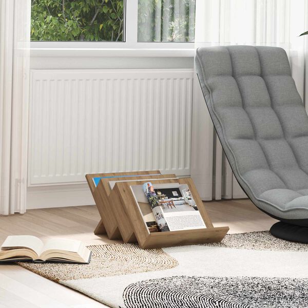 vidaXL &Rho;ά&phi;&iota; &Pi;&epsilon;&rho;&iota;&omicron;&delta;&iota;&kappa;ώ&nu; &mu;&epsilon; &rho;ά&phi;&iota; Artisan Oak 53 x 40 x 28.5 &epsilon;&kappa;