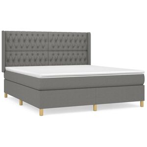 vidaXL &Kappa;&rho;&epsilon;&beta;ά&tau;&iota; Boxspring &mu;&epsilon; &Sigma;&tau;&rho;ώ&mu;&alpha; &Sigma;&kappa;&omicron;ύ&rho;&omicron; &Gamma;&kappa;&rho;&iota; 180x200 &epsilon;&kappa; &Upsilon;&phi;&alpha;&sigma;&mu;ά&tau;&iota;&nu;