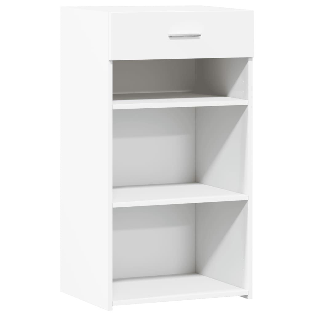 vidaXL Συρταριέρα Λευκή 50x42,5x93 εκ. από Επεξεργασμένο Ξύλο