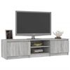 vidaXL Έπιπλο Τηλεόρασης Γκρι Sonoma 140x40x35,5 εκ. από Επεξεργ. Ξύλο