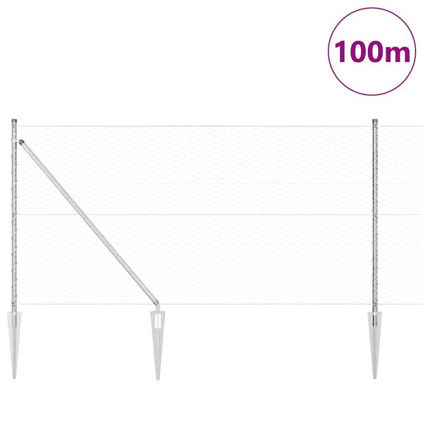 vidaXL &Sigma;&tau;ύ&lambda;&omicron;&sigmaf; &Pi;&epsilon;&rho;&iota;&phi;&rho;ά&xi;&epsilon;&omega;&nu; &Alpha;&sigma;&eta;&mu;ί 100 x 1 &mu; (&pi;&lambda;έ&gamma;&mu;&alpha; 36 &chi;&iota;&lambda;) &Alpha;&tau;&sigma;ά&lambda;&iota;