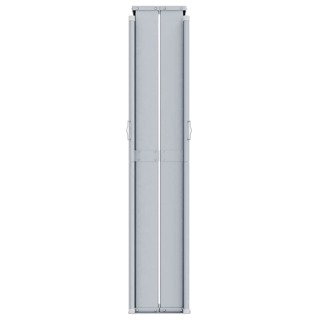 vidaXL Σκίαστρο Πλαϊνό Συρόμενο Μαύρο 200 x 1000 εκ.