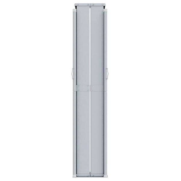 vidaXL Σκίαστρο Πλαϊνό Συρόμενο Μαύρο 200 x 1000 εκ.