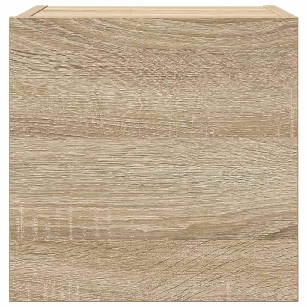 vidaXL Έπιπλα Τηλεόρασης Κρεμαστά 2 τεμ. Sonoma Δρυς 30,5 x 30 x 30εκ