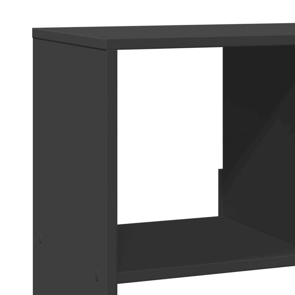 vidaXL Βιβλιοθήκη Μαύρη 100x33x156,5 εκ. από Επεξεργασμένο Ξύλο
