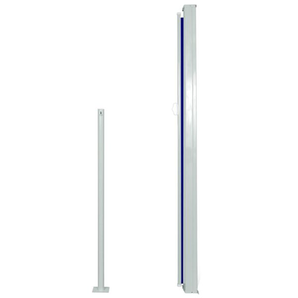vidaXL Σκίαστρο Βεράντας Πλαϊνό Συρόμενο Μπλε 160 x 300 εκ.