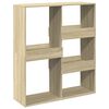 vidaXL Βιβλιοθήκη/Διαχωριστικό Χώρου Sonoma Δρυς 100x33x115 εκ.