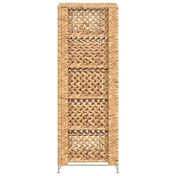vidaXL Συρταριέρα με 5 Καλάθια 25,5x37x100 εκ. από Υάκινθο του Νερού