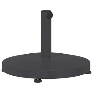 vidaXL Βάση ομπρέλας Σκούρο Γκρι 48 x 48 x 32 εκ.