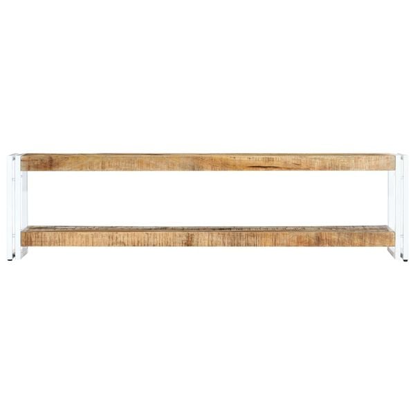 vidaXL Έπιπλο Τηλεόρασης 150 x 30 x 40 εκ. από Μασίφ Ξύλο Μάνγκο
