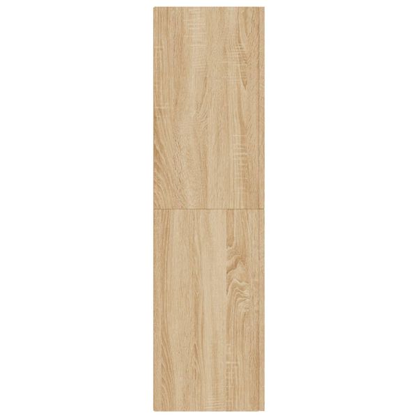 vidaXL Έπιπλο Τηλεόρασης Sonoma Δρυς 30,5x30x110 εκ. από Επεξ. Ξύλο