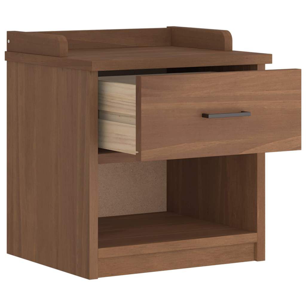 vidaXL Πάγκος διαδρόμου "SANDNES" 45x40x50 εκ.Πεύκο μασίφ ξύλο