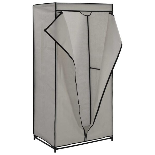 vidaXL Ντουλάπες 2 τεμ. Γκρι 75 x 50 x 160 εκ.
