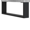 vidaXL Κομοδίνα 2 τεμ. Γκρι Σκυροδέματος 40x35x50 εκ. Επεξεργ. Ξύλο