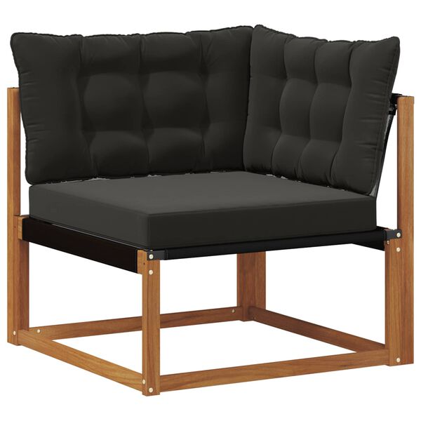 vidaXL &Sigma;&epsilon;&iota;&rho;ά &Kappa;&alpha;&nu;&alpha;&pi;έ &Epsilon;&xi;&omega;&tau;&epsilon;&rho;&iota;&kappa;&omicron;ύ &mu;&epsilon; &mu;&alpha;&xi;&iota;&lambda;ά&rho;&iota; 6 pcs &Phi;&upsilon;&sigma;&iota;&kappa;ό &kappa;&alpha;&iota; &Mu;&alpha;ύ&rho;&omicron;