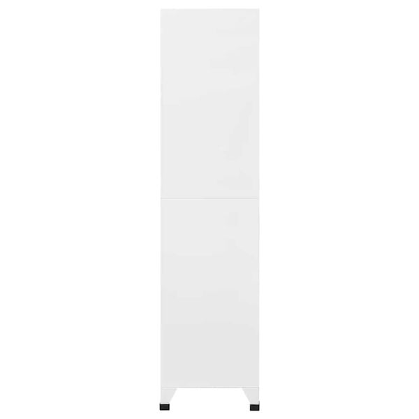 vidaXL Φοριαμός Ανοιχτό Γκρι 90 x 40 x 180 εκ. Ατσάλινος