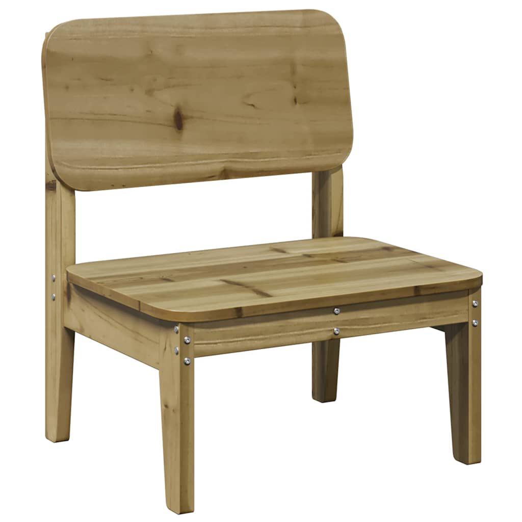 Καρέκλα κήπου vidaXL 60x52,5x72 cm Εμποτισμένο ξύλο πεύκο