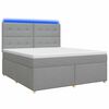vidaXL &Kappa;&rho;&epsilon;&beta;ά&tau;&iota; box spring &mu;&epsilon; &sigma;&tau;&rho;ώ&mu;&alpha; &Alpha;&nu;&omicron;&iota;&chi;&tau;ό &gamma;&kappa;&rho;&iota; 140 x 190 cm Ύ&phi;&alpha;&sigma;&mu;&alpha;