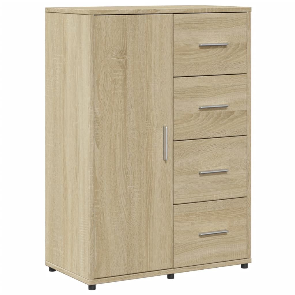 vidaXL Βοηθητικά Ντουλάπια 2 τεμ. Sonoma Δρυς 60x31x84 εκ. Επεξ. Ξύλο