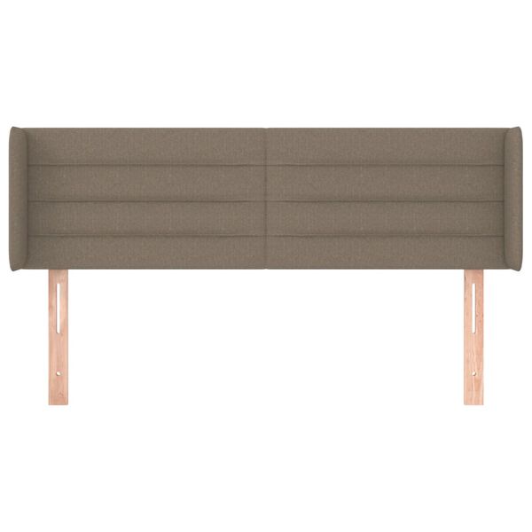 vidaXL &Kappa;&epsilon;&phi;&alpha;&lambda;ά&rho;&iota; &mu;&epsilon; &Pi;&tau;&epsilon;&rho;ύ&gamma;&iota;&alpha; Taupe 147x16x78/88 &epsilon;&kappa;. &Upsilon;&phi;&alpha;&sigma;&mu;ά&tau;&iota;&nu;&omicron;