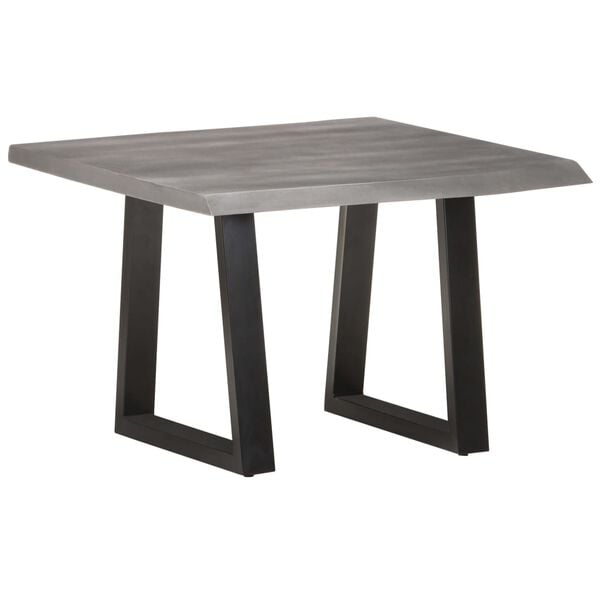 vidaXL Τραπεζάκι Σαλονιού Live Edge 60x60x40 εκ. Μασίφ Ξύλο Ακακίας