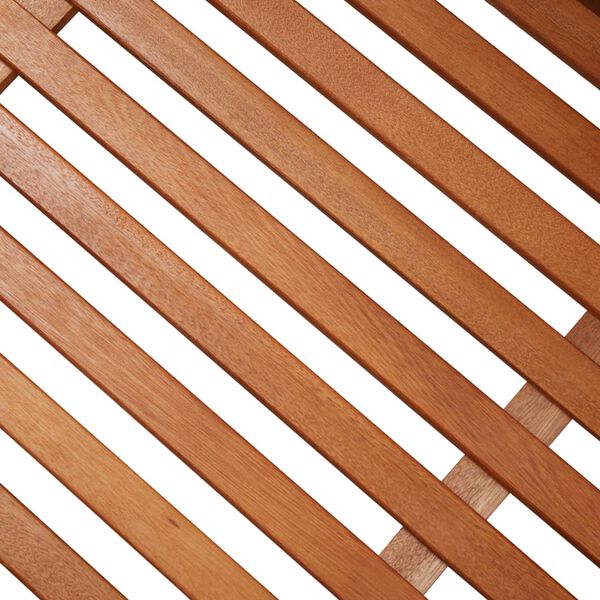 vidaXL Μπαούλο Αποθήκευσης Κήπου 150x50x55 εκ. Μασίφ Ξύλο Ευκαλύπτου