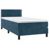vidaXL &Kappa;&rho;&epsilon;&beta;ά&tau;&iota; Boxspring &mu;&epsilon; &Sigma;&tau;&rho;ώ&mu;&alpha; &Sigma;&kappa;&omicron;ύ&rho;&omicron; &Mu;&pi;&lambda;&epsilon; 100x200 &epsilon;&kappa;. &Beta;&epsilon;&lambda;&omicron;ύ&delta;&iota;&nu;&omicron;