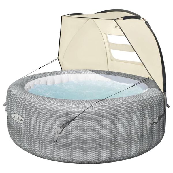 Bestway Lay-Z-Spa Σκίαστρο Σπα/Υδρομασάζ 183 x 94 x 109 εκ.